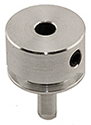 EM-Tec PS5 Probenhalter, Rundklemme, bis zu Ø 3,5 mm, Ø 12,7 x 7,2 mm, Std. Pin